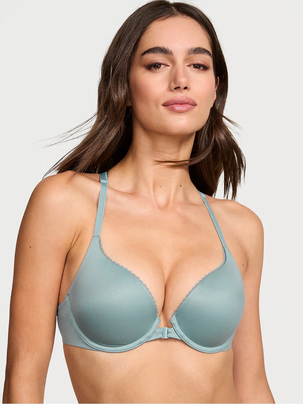 Victoria Secret Body by Victoria Perfect Shape Lace Racerback Push-Up Bra 34DDD
